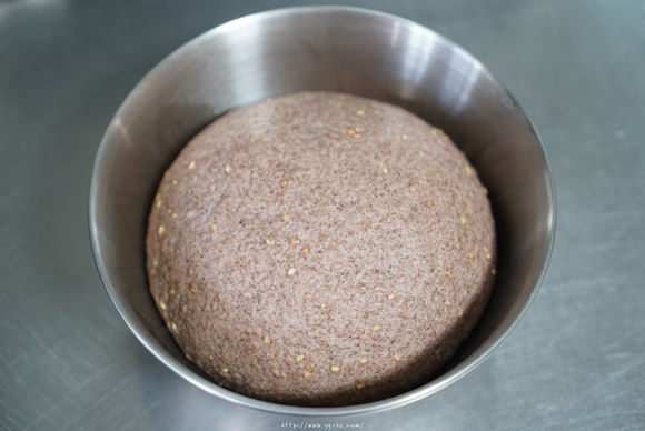 纯黑麦燕麦华夫饼面包  100%黑麦粉的做法 步骤7