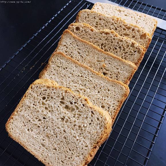 面包机全麦吐司面包的做法