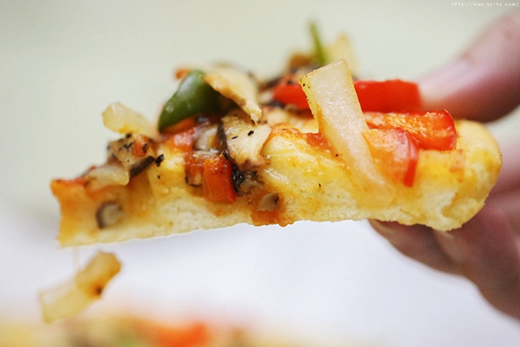 8寸无芝士版素pizza披萨的做法 步骤14