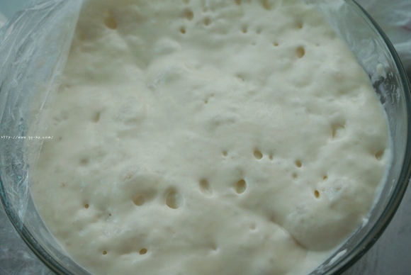 养生黑芝麻红糖全麦fafa软欧面包（波兰种）的做法 步骤4