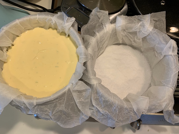 柠檬巴斯克芝士蛋糕    Basque cheesecake的做法 步骤7