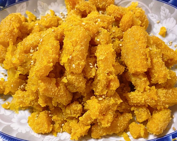 最最最好吃的咸蛋黄焗南瓜的做法