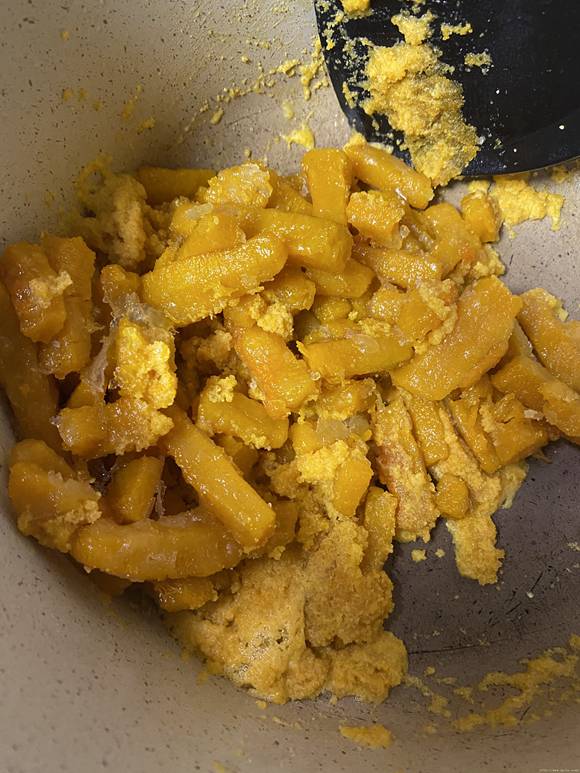 最最最好吃的咸蛋黄焗南瓜的做法 步骤10