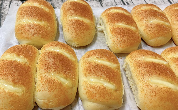 芝士火腿面包（一次发酵）的做法