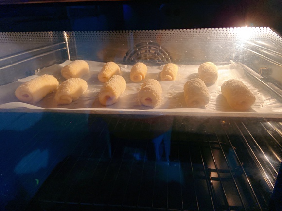 芝士火腿面包（一次发酵）的做法 步骤14