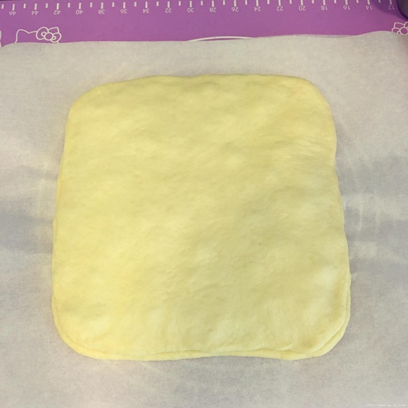 起酥蜜豆方形面包的做法 步骤9