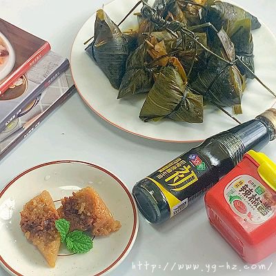 天然碱水粽——稻草灰酱肉粽的做法图解23