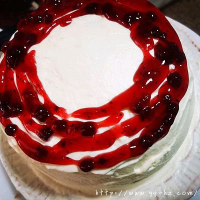 #蓓妮妈妈美味#草莓果酱蛋糕的做法图解10