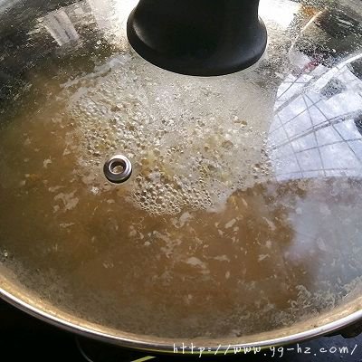 熬绿色的绿豆汤的做法图解4