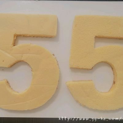 数字蛋糕的做法图解9
