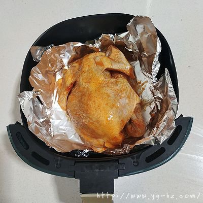 烤鸡(空气炸锅版)的做法图解4