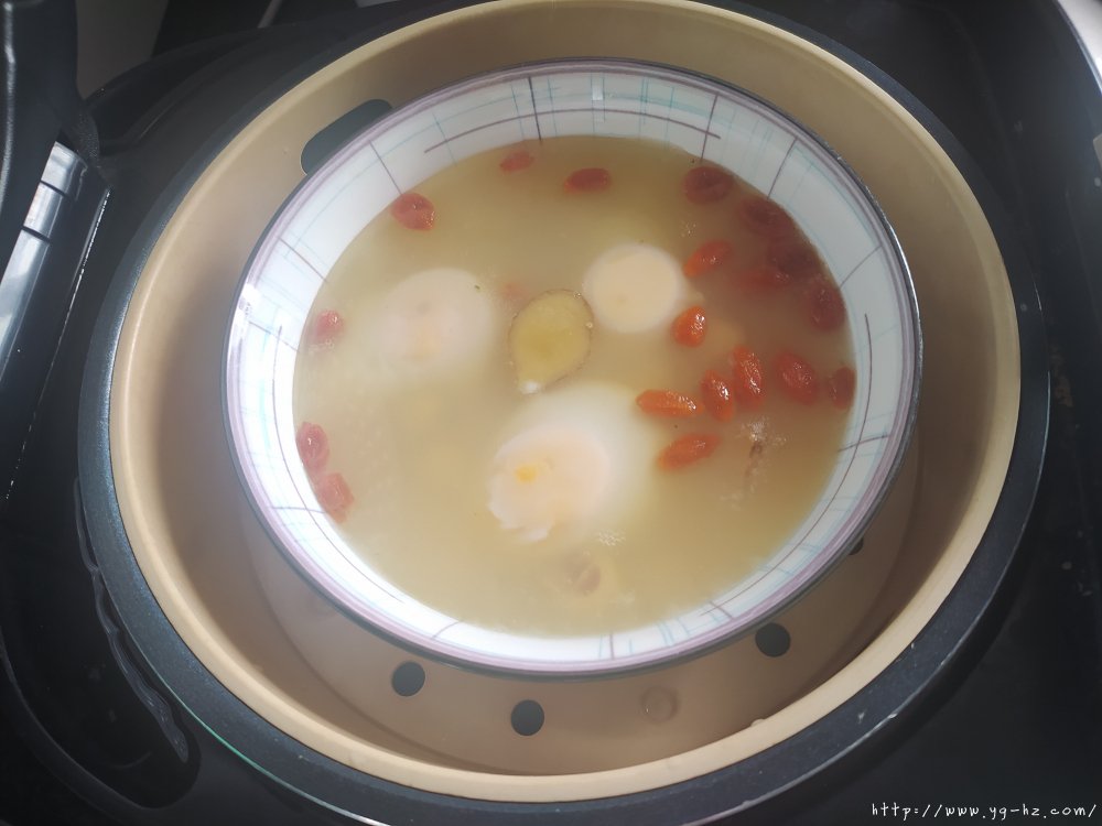 [地方小吃][四季甜品]武夷山五夫莲子炖蛋(家庭版)的做法 步骤5