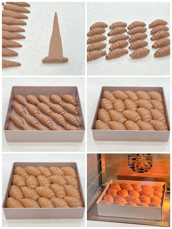 巧克力牛奶面包卷的做法 步骤5
