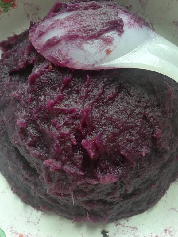 紫薯包  豆沙包的做法 步骤2