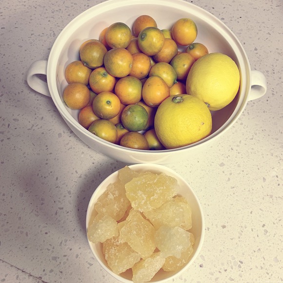 金桔柠檬冰糖酱的做法 步骤1