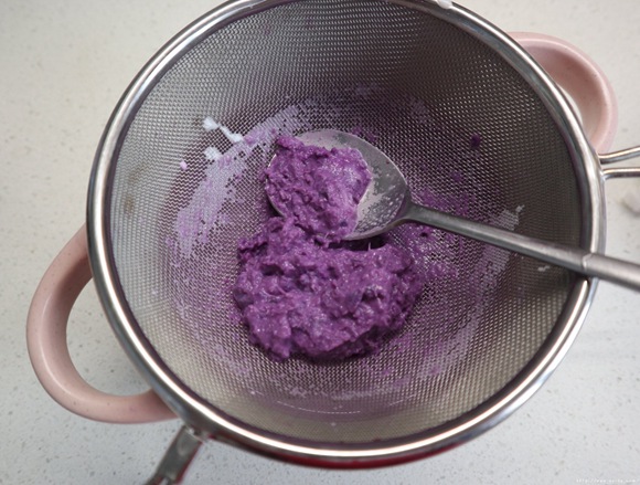 超好吃紫薯甜品紫薯酸奶慕斯的做法 步骤7