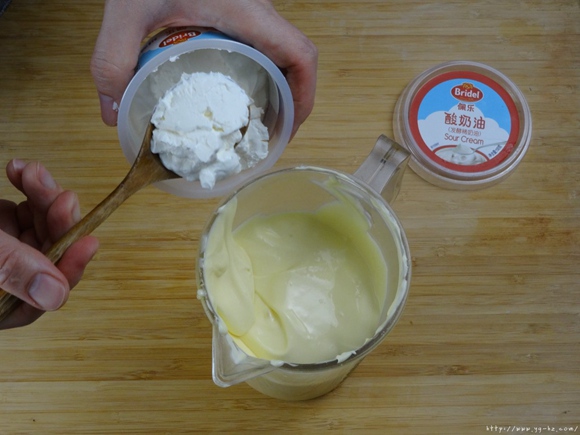 不裂不缩的巴斯克（酸奶油+奶油芝士版）的做法 步骤8
