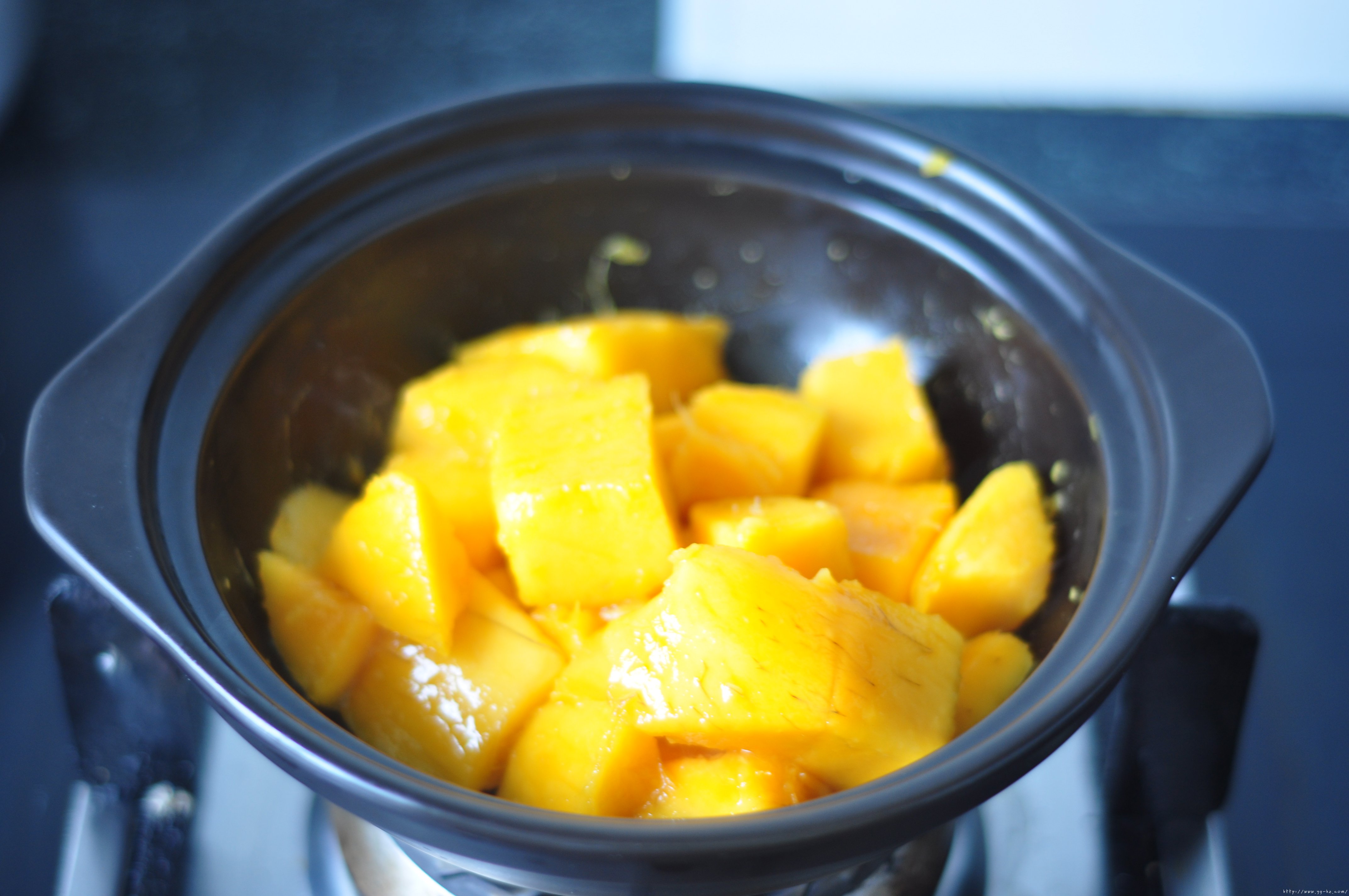 消灭芒果|减肥人士的芒果酱的做法 步骤3