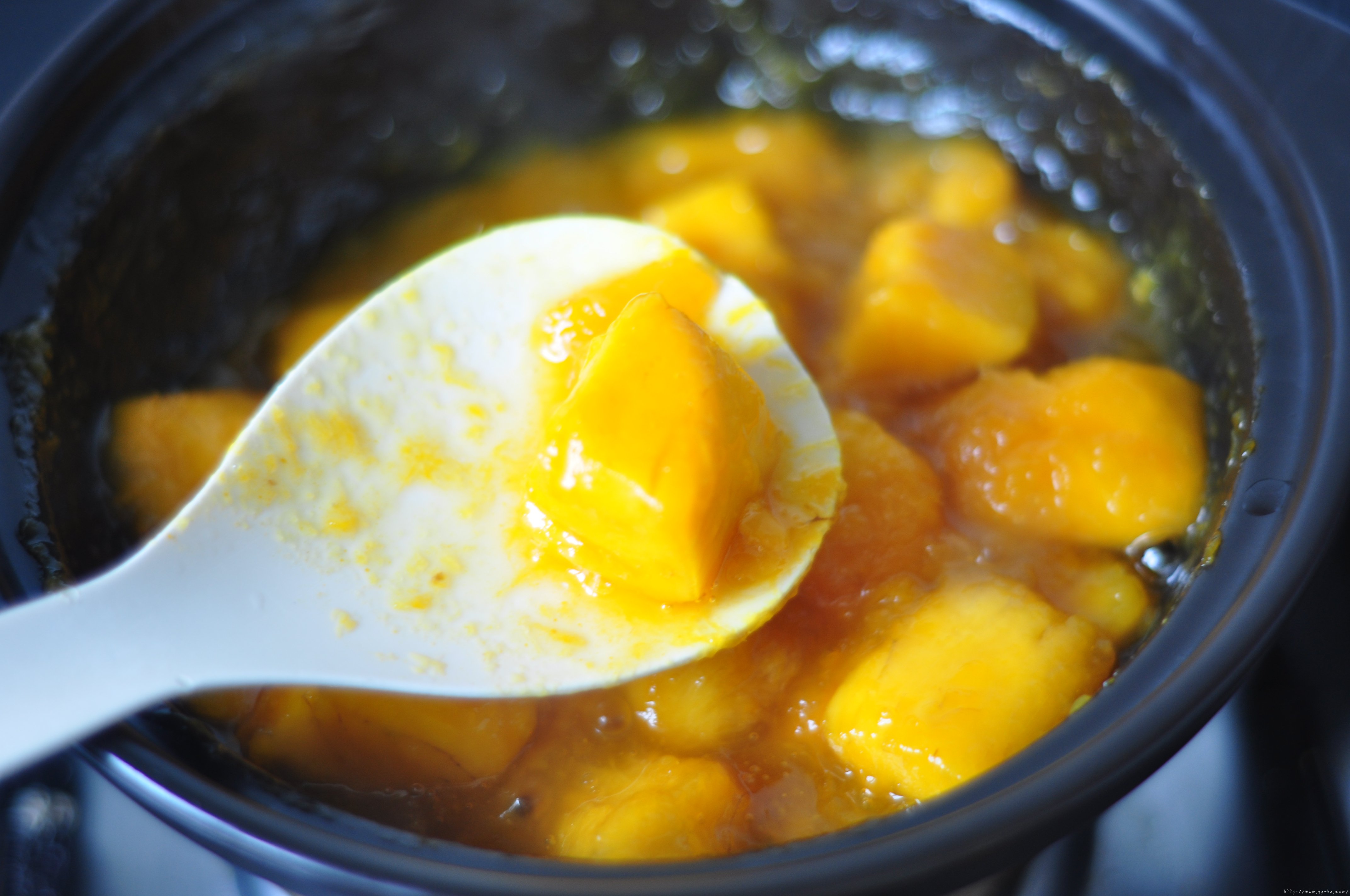 消灭芒果|减肥人士的芒果酱的做法 步骤7