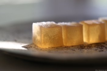 桂花乌龙琥珀糖的做法步骤图，怎么做好吃