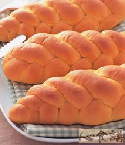 红萝卜辫子面包