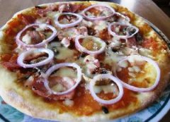披萨—自制培根口蘑披萨的做法