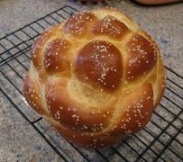  Round Challah 面包的做法